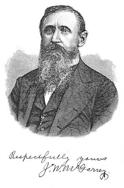 Engraving of J. W. McGarvey